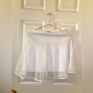 Armani Exchange - White Lace Skirt